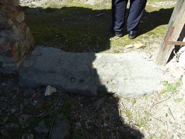 I.2.16 Pompeii.  March 2009. Room 2. North west corner, with downpipe.