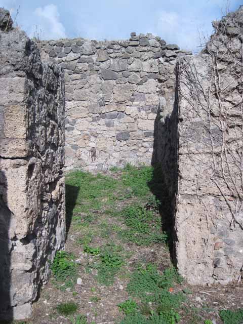 I.2.16 Pompeii.  March 2009. Room 3. Triclinium.  North wall.