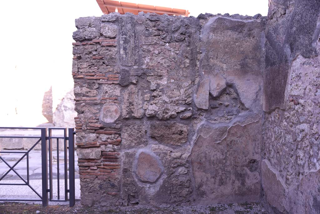 I.4.18 Pompeii. October 2019. North wall in north-east corner of workshop. 
Foto Tobias Busen, ERC Grant 681269 DCOR.
