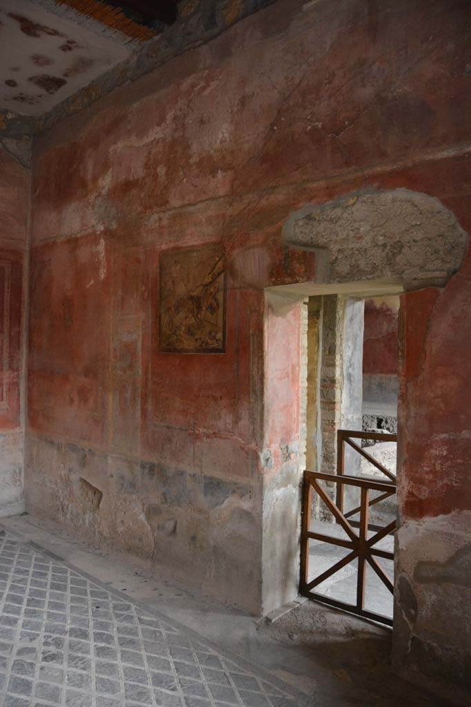 I.10.4 Pompeii. October 2017. Room 15, looking towards south wall.
Foto Annette Haug, ERC Grant 681269 DCOR.
