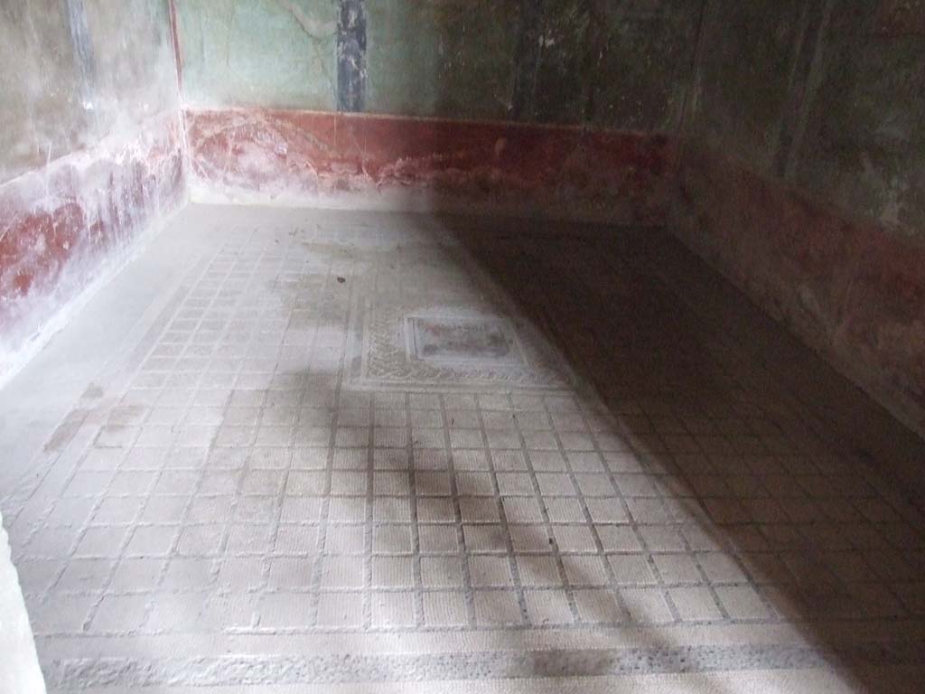 I.10.4 Pompeii. December 2006. Room 11, mosaic floor, looking north.