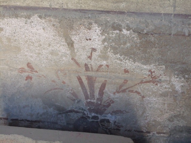 I.10.7 Pompeii. March 2009. Doorways to rooms  6, 5 and 3 on west side of atrium.