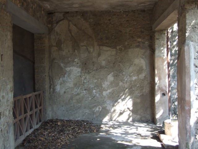 I.10.7 Pompeii. March 2009.  Room 6.  South wall.