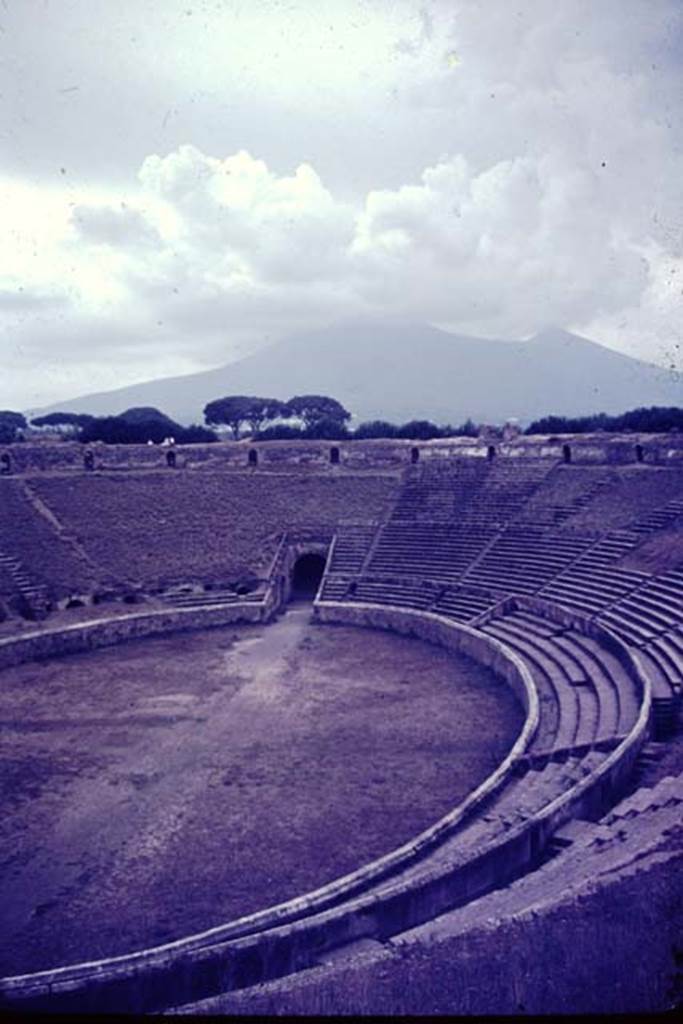 II.6 Pompeii. 1955. Looking north towards Vesuvius. Photo by Stanley A. Jashemski.
Source: The Wilhelmina and Stanley A. Jashemski archive in the University of Maryland Library, Special Collections (See collection page) and made available under the Creative Commons Attribution-Non Commercial License v.4. See Licence and use details.
J55f0079
