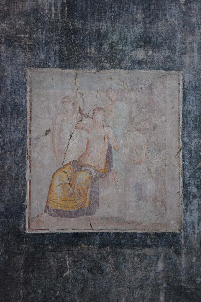 V.4.a Pompeii. March 2018. Room ‘g’, central wall painting from east wall of cubiculum. 
Foto Annette Haug, ERC Grant 681269 DÉCOR.
