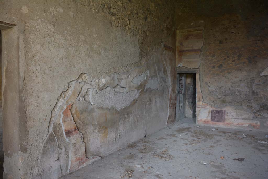 VI.11.10 Pompeii. October 2017. Room 40, looking north along west wall.
Foto Annette Haug, ERC Grant 681269 DCOR

