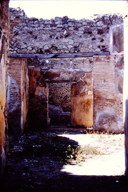 VII.3.30 Pompeii.  March 2009.  Looking north to atrium, from entrance fauces.