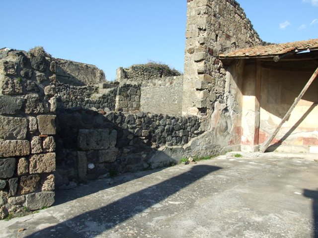 VII.4.31 Pompeii.  March 2009.  Room 27. Cellar.South wall.