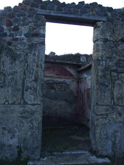 VII.4.31 Pompeii.  March 2009.  Room 14.  South wall.