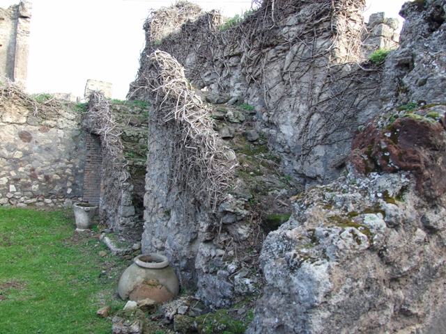 VII.4.58 Rear staircase.   December 2007.
