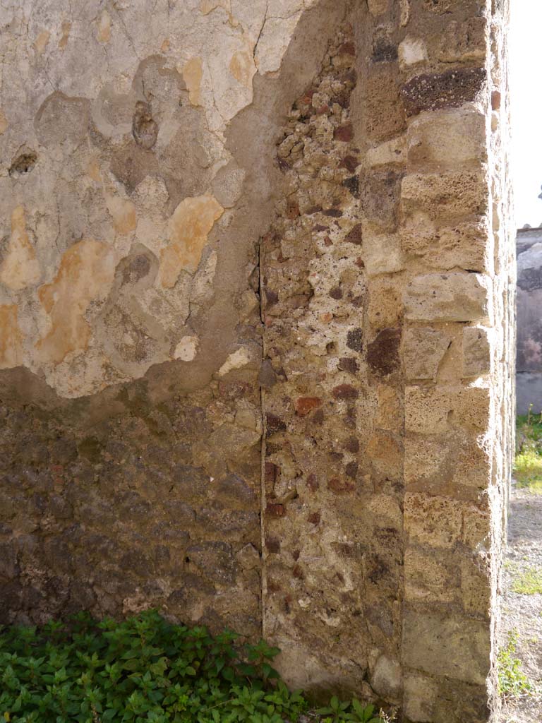 VII.8.01 Pompeii. March 2019. Looking towards east wall in north-west corner.
Foto Anne Kleineberg, ERC Grant 681269 DÉCOR.
