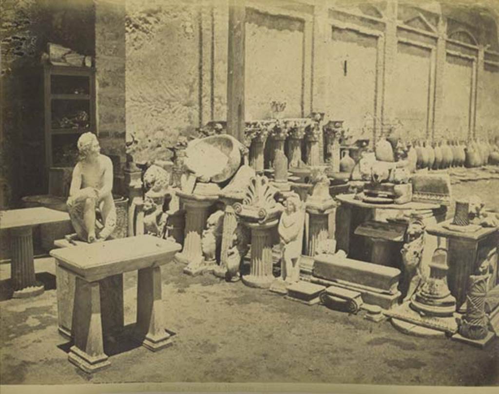 VII.9.2 Pompeii. Mid 1890s photo Edizione Esposito, no. 014. Photo courtesy of Rick Bauer.