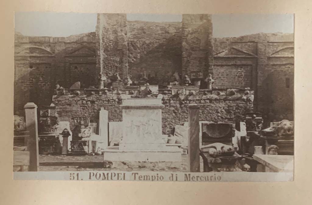 VII.9.2 Pompeii. From an Album dated 1882. Photo courtesy of Rick Bauer.