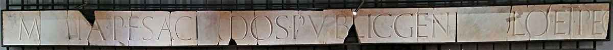 VII.9.2 Pompeii. Drawing of plan of Temple of Vespasian. 
See Notizie degli Scavi di Antichità, 1942, (p.267-270, (plan on p.268, fig.8)).
