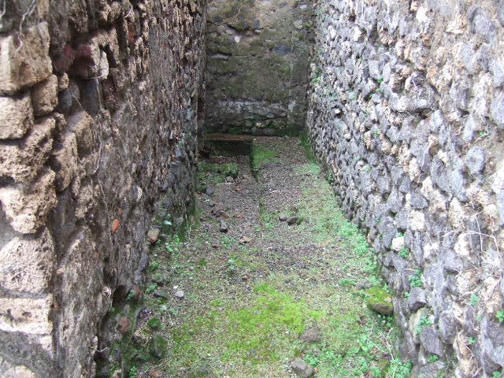 VII.11.6 Pompeii. December 2005. Corridor, which led to an underground cellar.