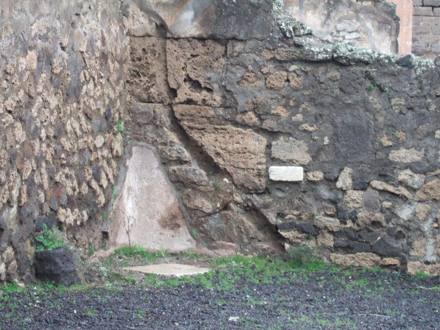 VII.14.6 Pompeii.  Shop.  West wall.

