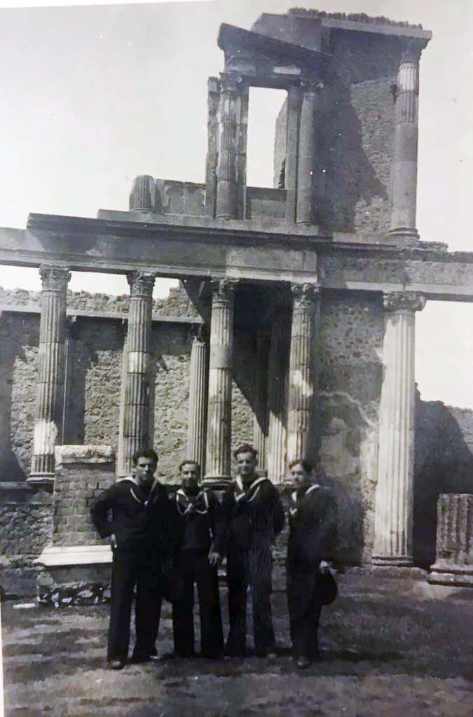 VIII.1.1 Pompeii. June 1934. Looking west in Basilica. Photo courtesy of Rick Bauer.