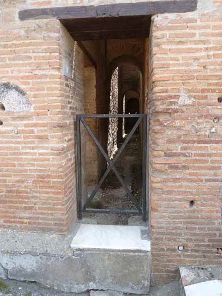 VIII.2.9 Pompeii. May 2010. Entrance doorway.