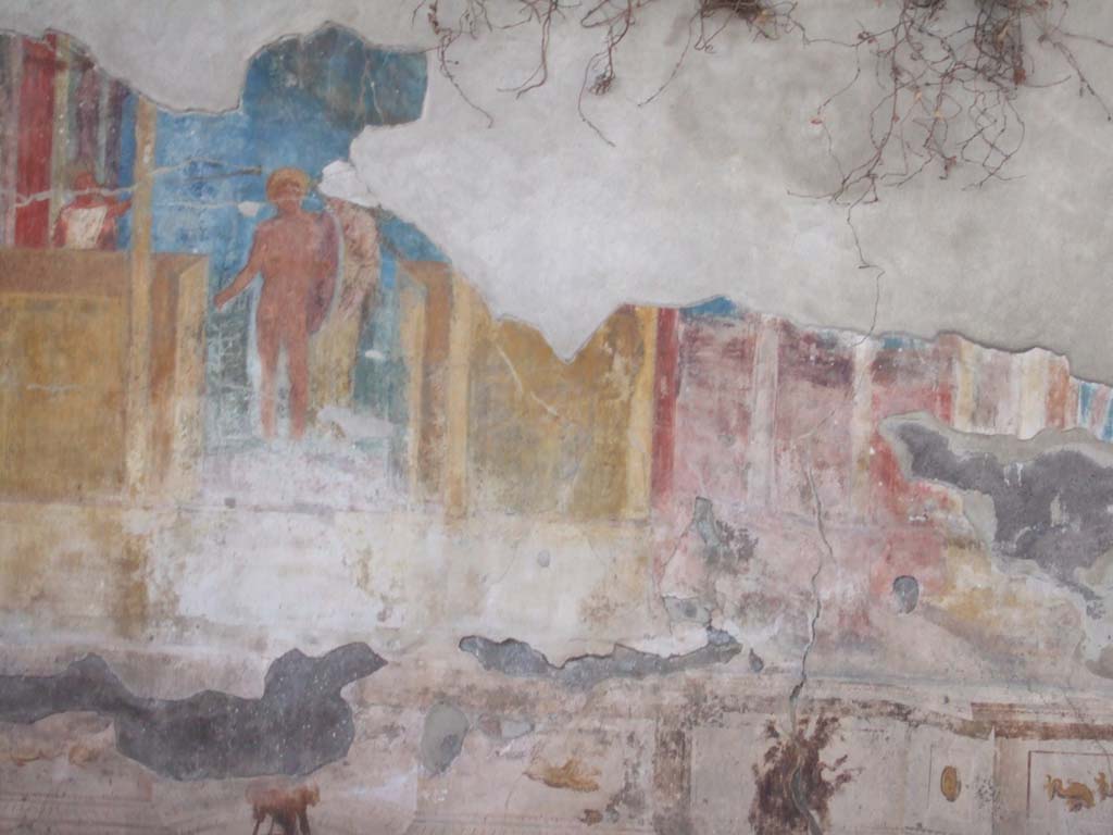 VIII.2.23 Pompeii. December 2005. Detail of painting on the south wall.