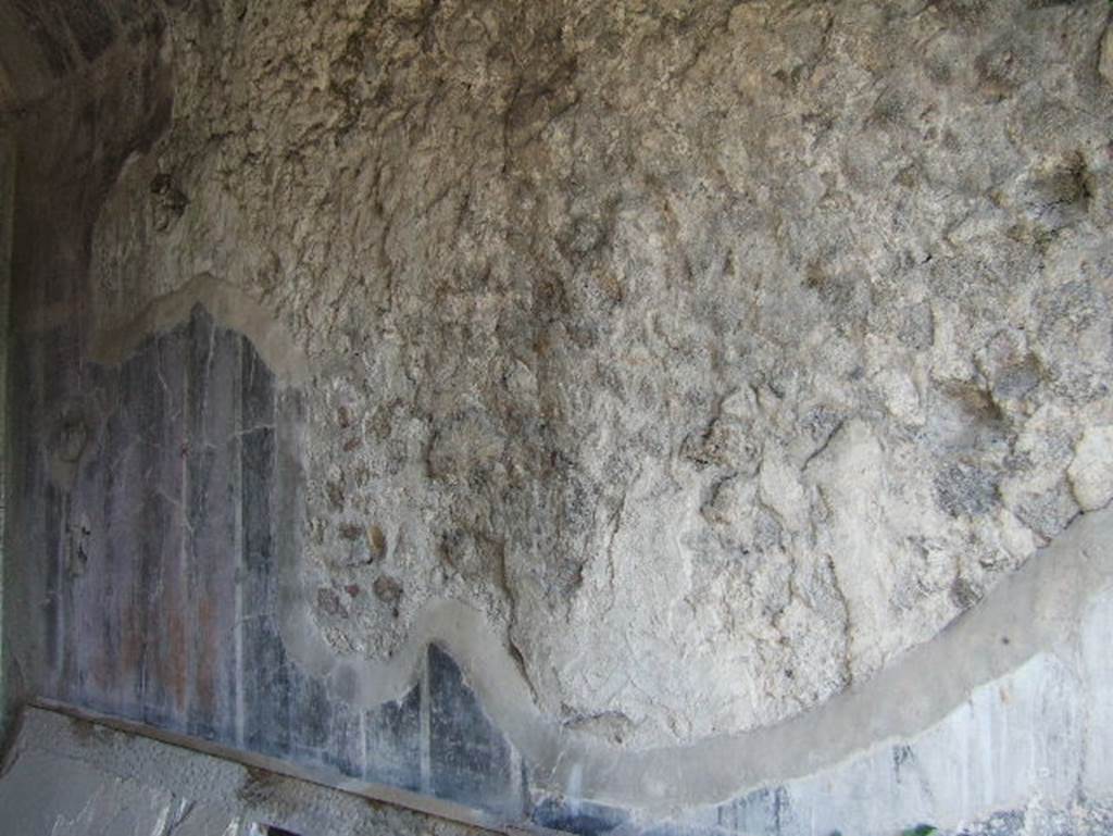 VIII.2.26 Pompeii. September 2005. Room 6, east wall of triclinium.