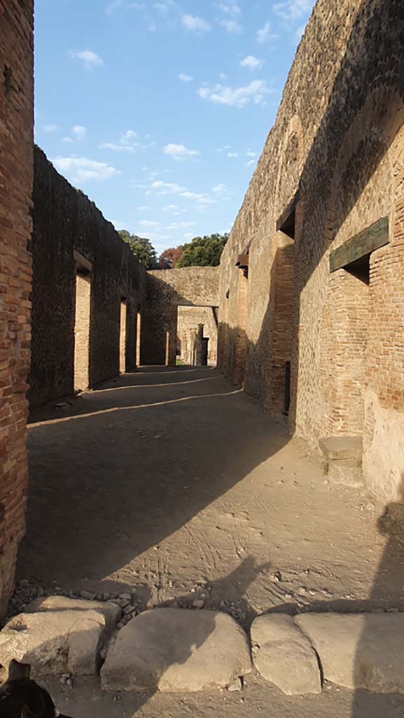 VIII.7.17 Pompeii. August 2021. Looking west along corridor from entrance.
Foto Annette Haug, ERC Grant 681269 DÉCOR.

