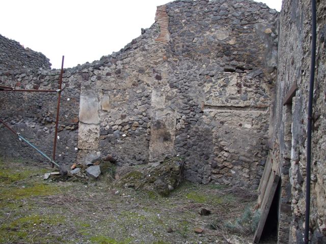 IX.8.6 Pompeii. March 2009.   Room 36,  South west corner.