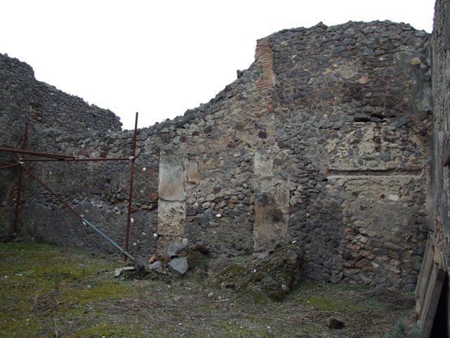 IX.8.6 Pompeii. March 2009.   Room 36,  West wall.
