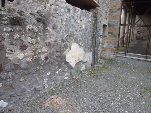 IX.8.6 Pompeii.  December 2007.  Room 40, Cubiculum.   Painted winged creature.
