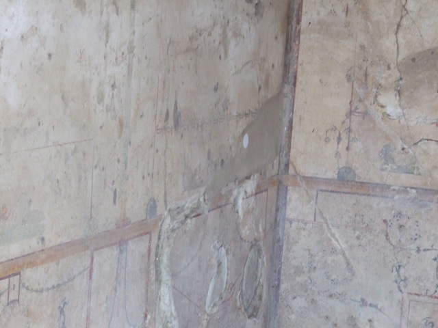 IX.8.6 Pompeii. March 2009.   Room 46, Room of IX.8.3.  South wall.