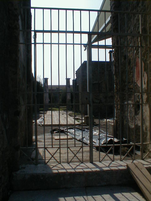 IX.8.6 Pompeii. March 2009.  Doorway to Room 1. Cubiculum.