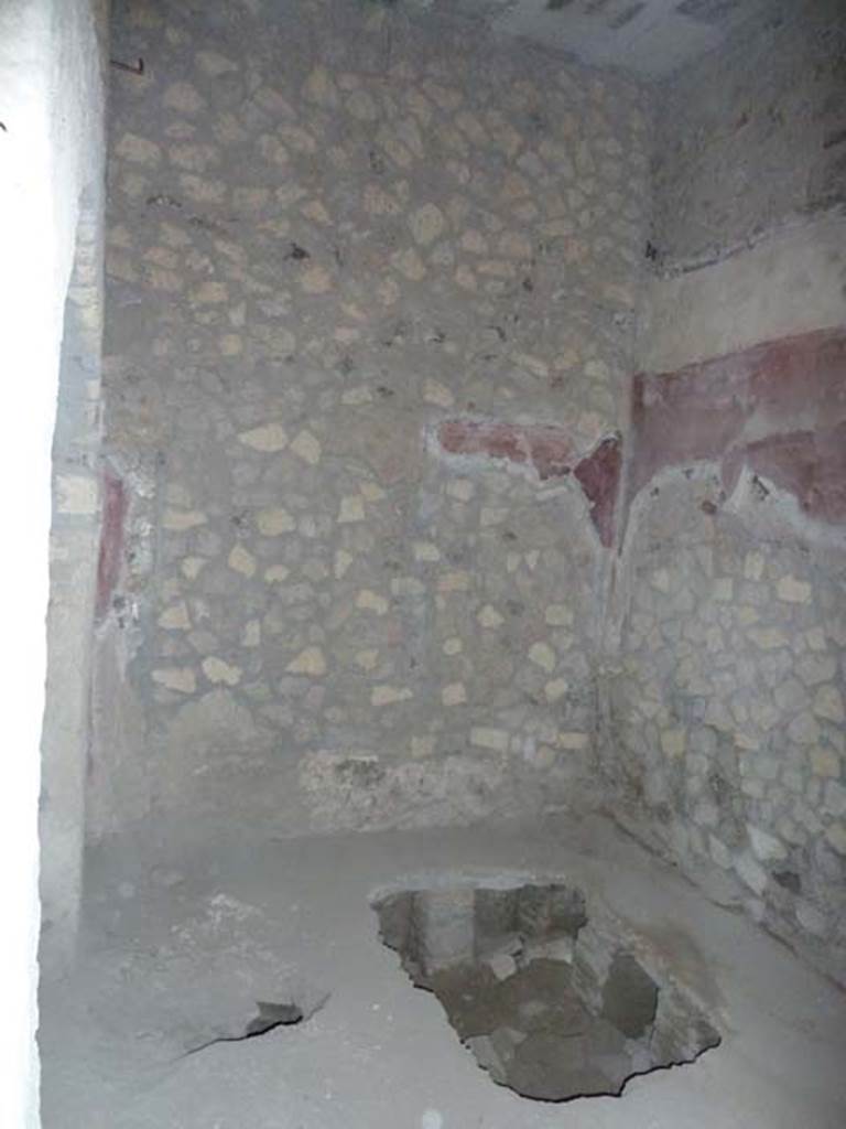 Oplontis, September 2015. Room 49, looking north-west.