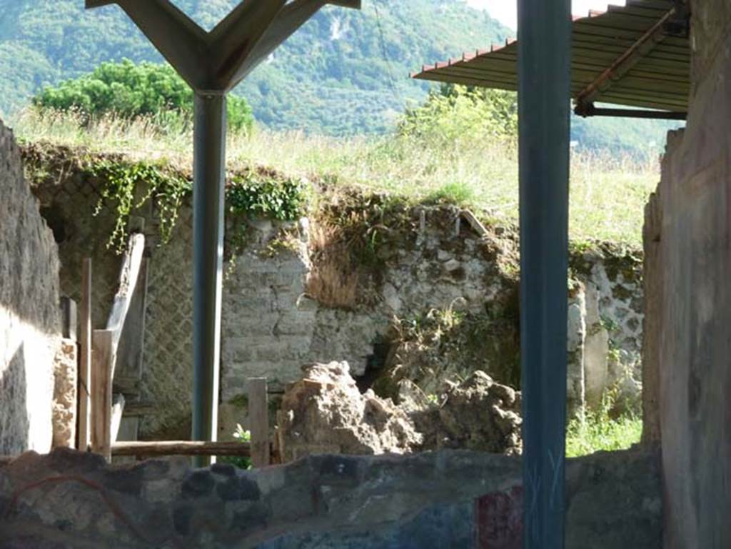 Stabiae, Secondo Complesso (Villa B), September 2015. Area at rear of room 20.