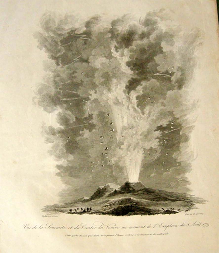 Vesuvius Eruption August 8th, 1779.