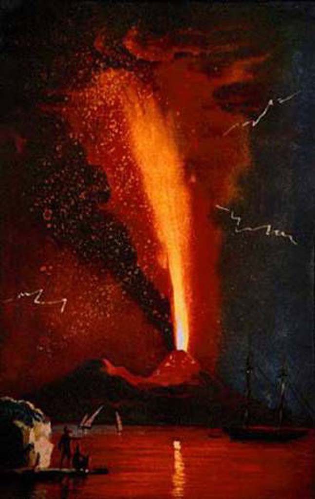 Vesuvius Eruption 1779.