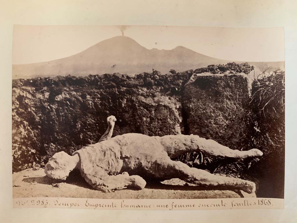 Victim number 4, photograph by M. Amodio, from an album dated 1878. Photo courtesy of Rick Bauer.