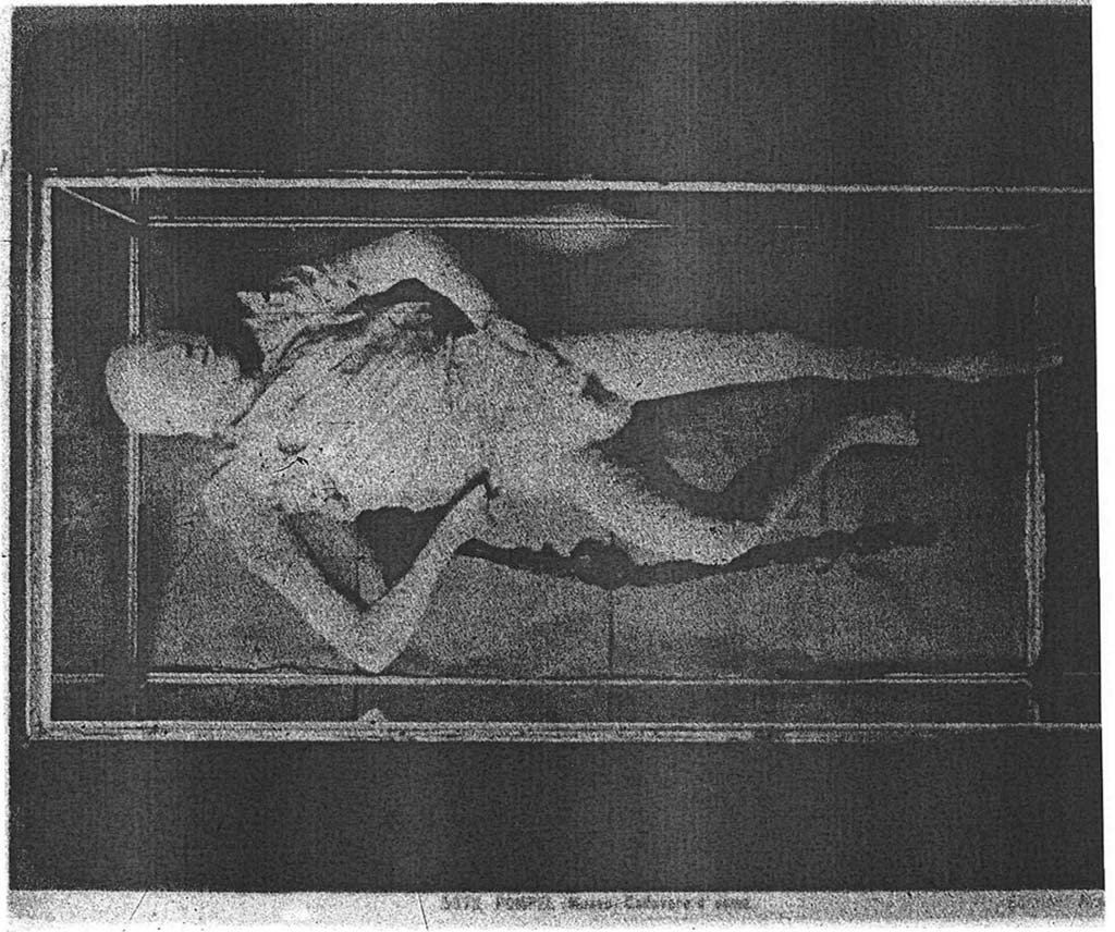 Victim number 9, photographed in a display case in the museum. Photo courtesy of Eugene Dwyer.