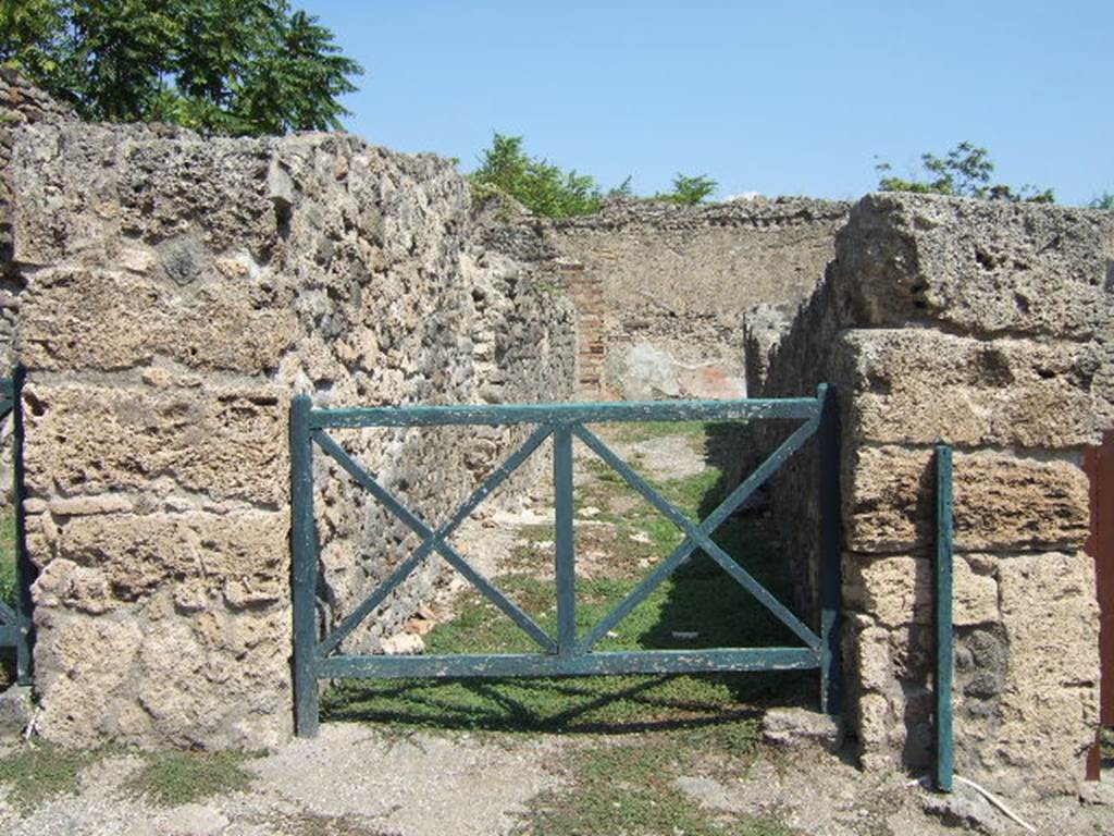 I.2.6 Pompeii. September 2005. Entrance.