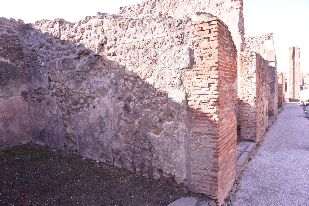 I.4.20 Pompeii. October 2019. Looking towards west wall.
Foto Tobias Busen, ERC Grant 681269 DÉCOR
