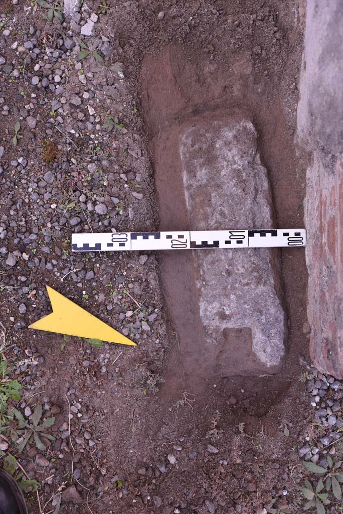 I.4.25 Pompeii. October 2019. West ala 51, detail from near north wall.  
Foto Tobias Busen, ERC Grant 681269 DCOR
