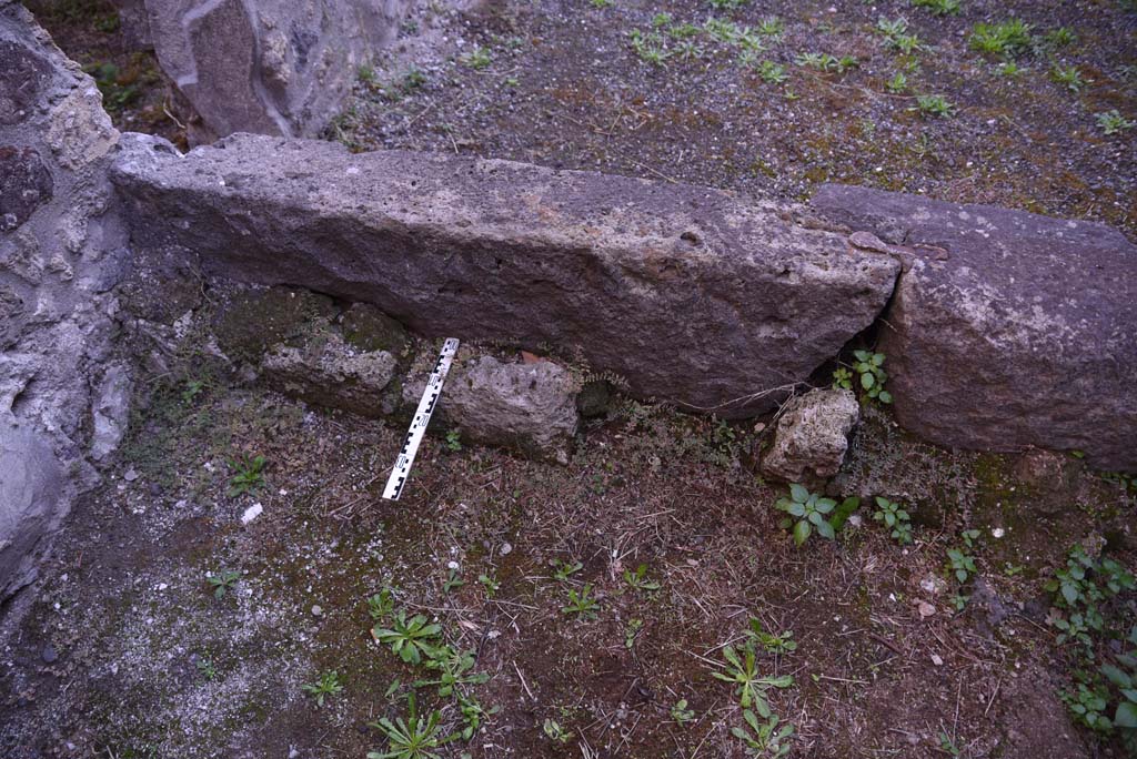 I.4.25 Pompeii. October 2019. Room 51, looking east towards north interior end of front wall.    
Foto Tobias Busen, ERC Grant 681269 DCOR
