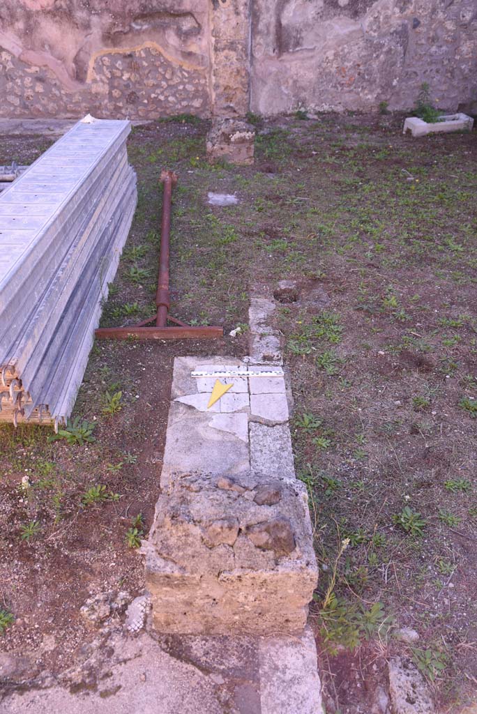 I.4.25 Pompeii. October 2019. Room 35, looking south from north end of doorway.
Foto Tobias Busen, ERC Grant 681269 DÉCOR.
