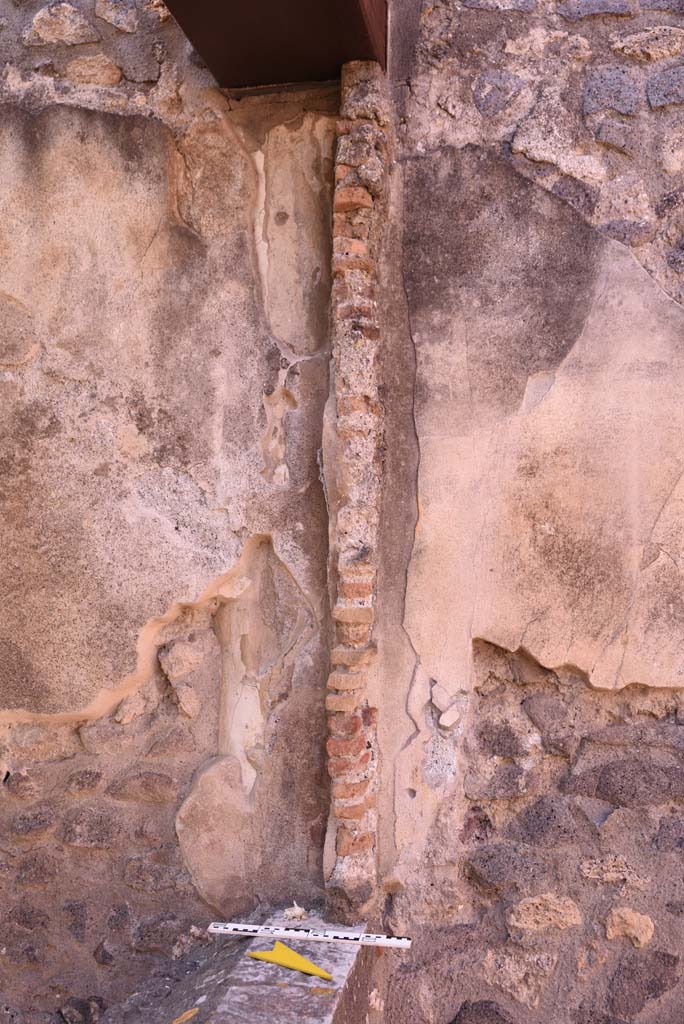 I.4.25 Pompeii. October 2019. Upper peristyle 56, looking south at west end in north-west corner.
Foto Tobias Busen, ERC Grant 681269 DCOR
