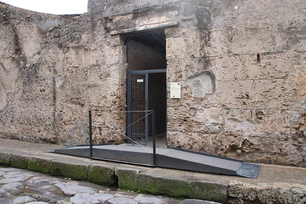 I.6.4 Pompeii. October 2024. Looking south towards entrance doorway. Photo courtesy of Klaus Heese.