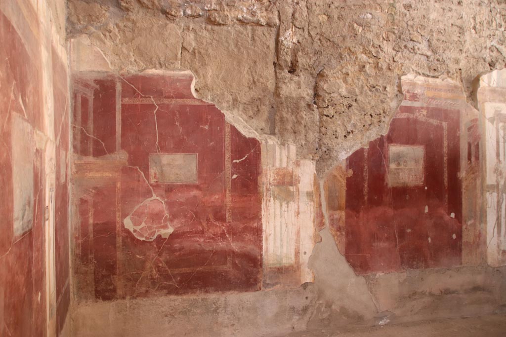 I.6.4 Pompeii. October 2022. Room 2, looking towards north wall at west end. Photo courtesy of Klaus Heese. 