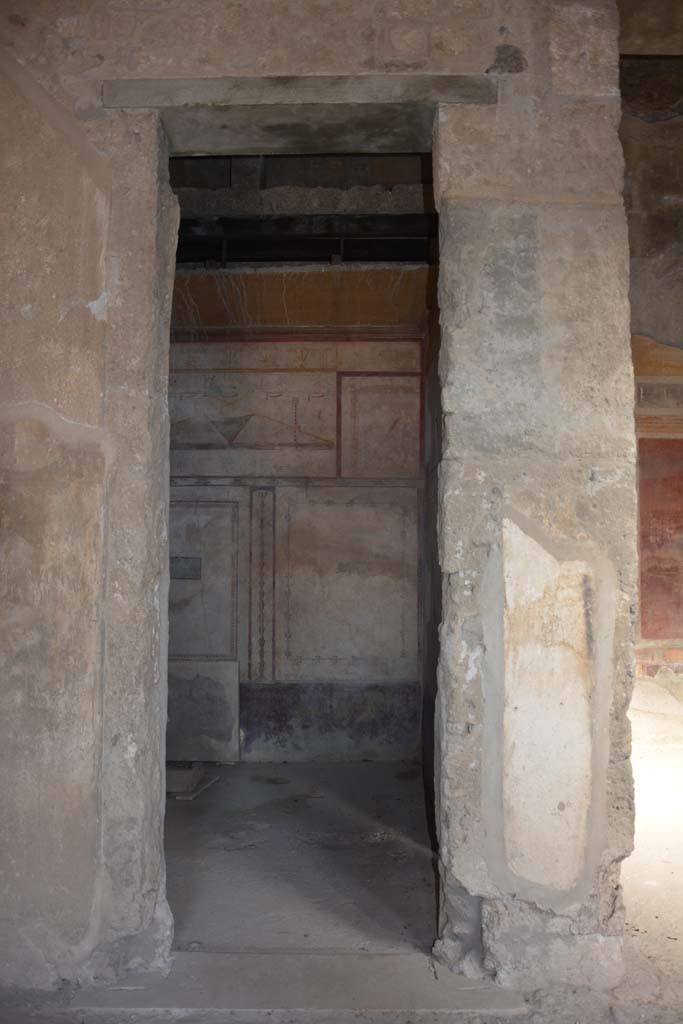 I.8.17 Pompeii. October 2019.  
Room 14, looking north through doorway in north-west corner of atrium 3.
Foto Annette Haug, ERC Grant 681269 DCOR.
