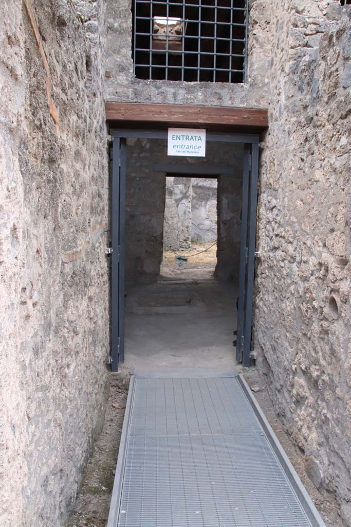 I.10.16 Pompeii. September 2021. Looking west to entrance. Photo courtesy of Klaus Heese.