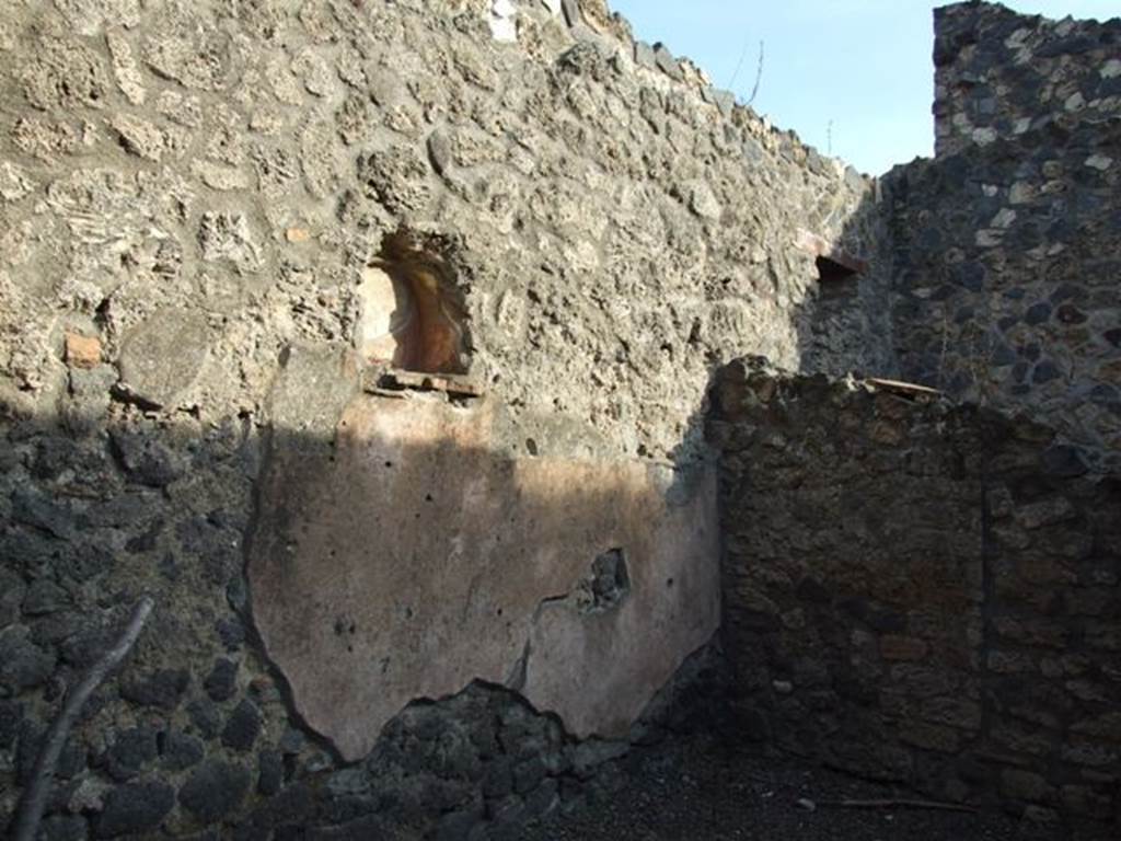 I.13.5 Pompeii. December 2007. East wall.