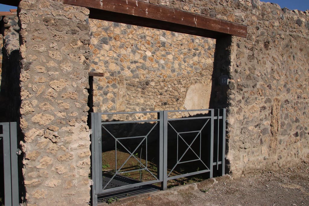 I.14.13 Pompeii. October 2022. Looking towards entrance doorway. Photo courtesy of Klaus Heese.