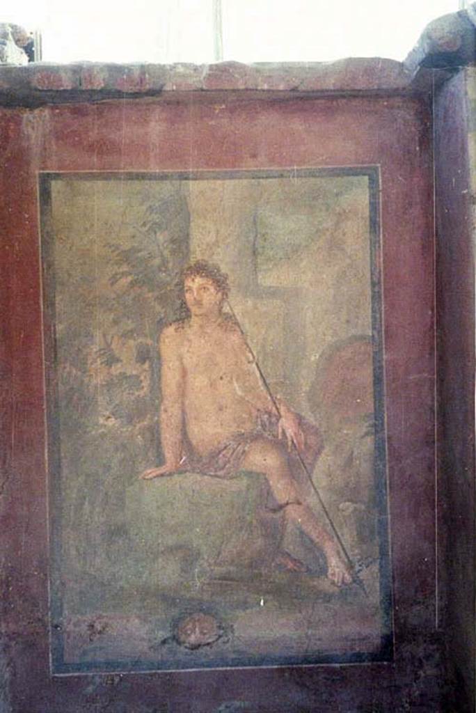 II.2.2 Pompeii. July 2011. Room “k”, painting of the myth of Narcissus. Photo courtesy of Rick Bauer.
