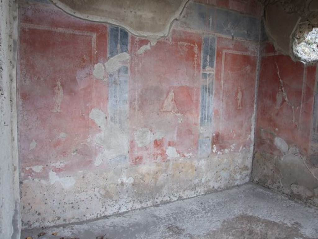 II.2.2 Pompeii. December 2006. Room “b”, west wall of ala. 
